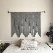 Load image into Gallery viewer, Macrame Wall Hanging Handwoven Bohemian Cotton Rope Boho Tapestry Home Decor